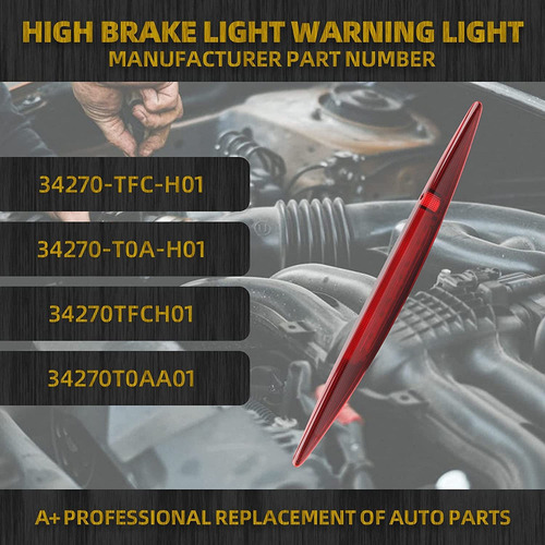 Luz De Freno Alta Compatible Con Compatible Con Honda Cr-v Foto 2