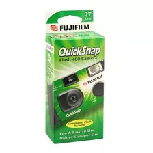 Fujifilm, Quicksnap, Cámara Descartable De 35 Mm, Flash 400