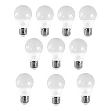 10 Focos Led Omnidireccional 7w 532 Lúmenes De Iluminación