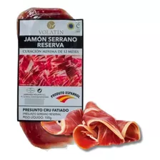 Jamón Serrano Importado Espanha Fatiado Envelope 100g