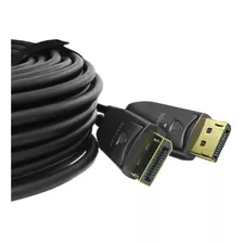 Cabo Displayport 1.4 Fibra Óptica 8k De 30 Metros - 144hz