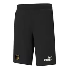 Short Bermuda Puma De Peñarol Deportivo Adulto Con Bolsillo