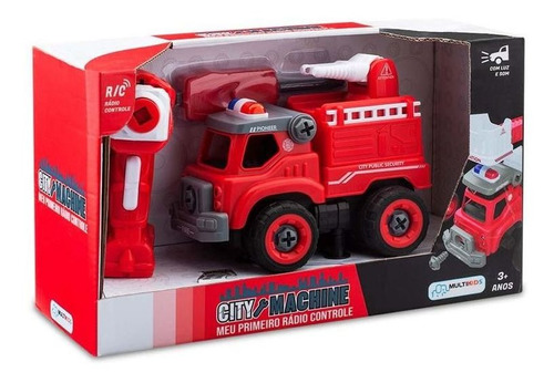 Brinquedo Caminhao Truck Bombeiro Transforme - 000899