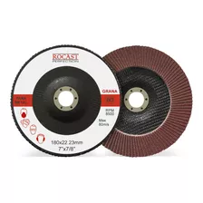Disco De Lixa Flap Disc 115x22,23mm Gr 80