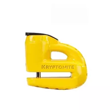 Candado Para Motos Keeper 5-s Disc Lock Amarillo Kryptonite