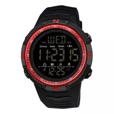 Reloj Sanda 6014, Reloj Led Impermeable Militar