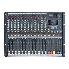 Consola Sonido 12 Canales Usb Sd Fx Phantom E-sound Sx-12u