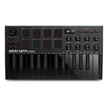 Akai Professional Mpk Mini Mk3 Controlador 25 Teclas - Negro