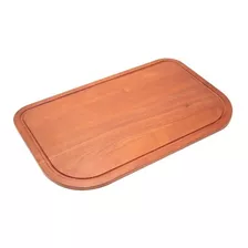 Tabla De Madera Para Picar Johnson Acero Ta34 Color Marrón