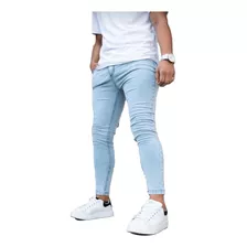 Pantalon Jean Negro Chupin Elastizados Calidad Premium 