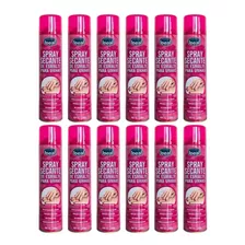 Ideal Kit 12 Unidades Spray Secante De Esmalte 400ml