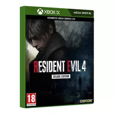Resident Evil 4 Deluxe Edition ( Xbox Séries ) Código 25