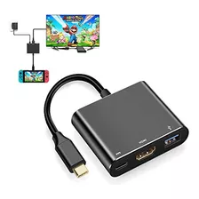 Adaptador Hdmi Para Conmutador Nintendo, Interruptor De Cabl