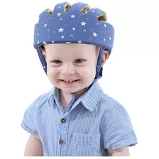 Casco Para Bebé Protección Headguard Azul