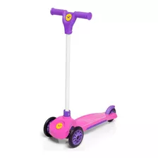 Patinete Infantil Trinet 3 Rodas Rosa Calesita - 0923