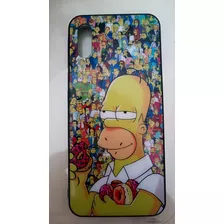 Case Redmi 9a - Diseño De Los Simpsons