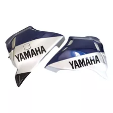 Par Spoiler Lateral Fibra Yamaha Ys250 Fazer Antiga #5