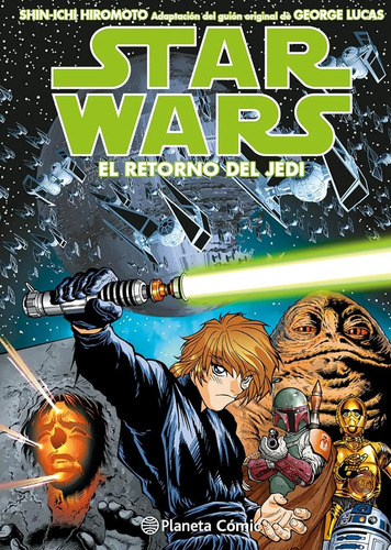 Star Wars Episodio Vi Retorno Del Jedi Manga Luke Skywalker