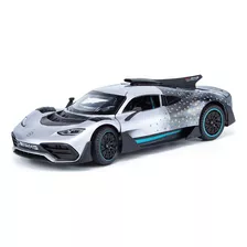 1:24 Con Luces Y Sonidocoche De Metal Benz Amg One