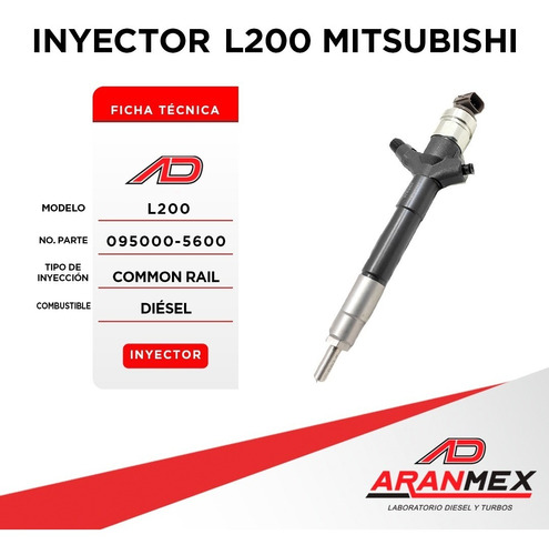  Inyector Disel L200 Mitsubishi Foto 6