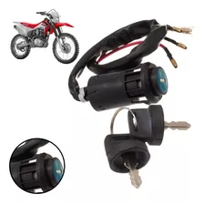 Chave De Ignição Contato Miolo Honda Crf 230 Moto Com Chaves