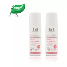 Desodorante Rosa Mosqueta Natural Roll-on Sys X 2 Unds