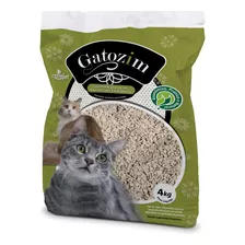 5 Areias Higiênica Sanitária Gato Gatozim 4kg - Tradicional.