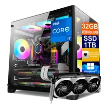 Pc Gamer Cpu I7 12700kf, Ssd 1tb / 32gb Ddr5 / Rtx 4080 16gb