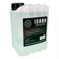 Agua Destilada Isaba. Bidón De 5 Litros