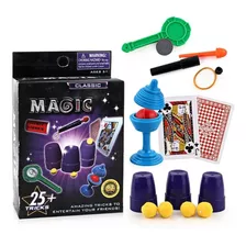 Set Juego De Magia 25 Trucos Clásico Para Niños Y Adultos