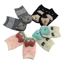 Kit 3 Pares Pantufas Recém Nascidos Infantil Bebê Sapatinho