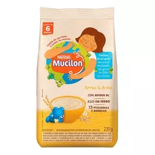 Cereais Infantil Nestlé Mucilon Arroz & Aveia Em Pacote 230 G