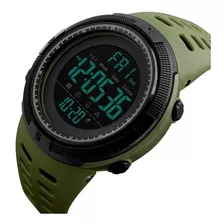 Relogio Masculino Esportivo Militar Prova D Agua Skmei 1251