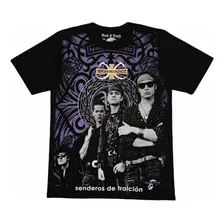 Playera Rock Heroes Del Silencio Senderos De Traicion 