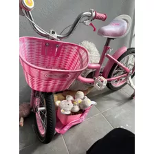 Bicicleta Rosada Niña