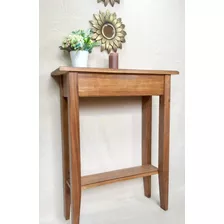 Mesa De Arrimo Console Table Nogal 65x80x22