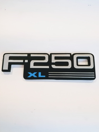 Emblema Lateral Ford F 250 Xl Placa Rayas Foto 2