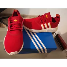 Tenis adidas Nmd R1 Rojos Hombre 26.5mx Originales