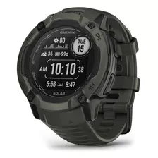 Smartwatch Relógio Garmin Instinct 2x Solar Verde Musgo