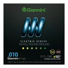 Giannini (brasil), Encordado Eléctrica 6 Cuerdas .010 - 048