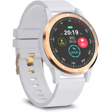 Smartwatch Tech Pad Mod Sw Sport Pro Ios/android Color De La Caja Dorado Color De La Correa Negro
