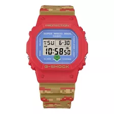 Reloj Casio G Shock Dw-5600smb-4d Supe Mario Barrio Belgrano