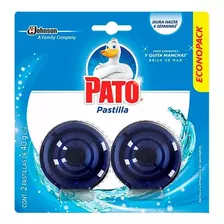 Pato Pastilla Azul Brisa De Mar 2pzs/ 40g