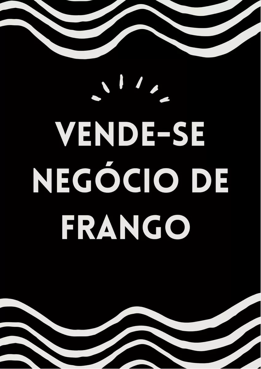 Vende-se Negócio De Frango