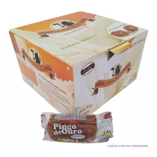 Pingo De Ouro Do Sitio Doce Leite Cremoso C/ 40 Unidades