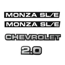 Emblemas Chevrolet, 2.0, Plaqueta Monza Sl/e 91 92 93