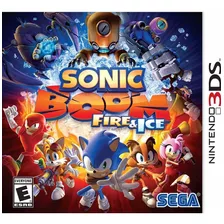 Sonic Boom Fire & Ice Nintendo 3ds