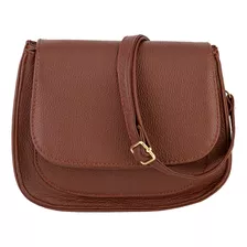 Bolsa Andrea Piel Bandolera Crossbody Para Mujer Café