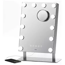 Ihome Hollywood Vanity Mirror Pro Con Bluetooth Incorporado,