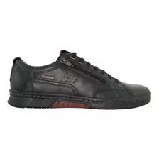 Zapatilla Cuero Hombre Pegada 118672-08 Luminares